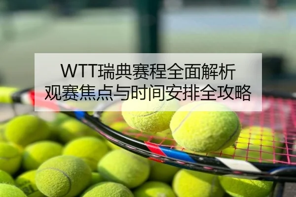 WTT瑞典赛程全面解析 观赛焦点与时间安排全攻略